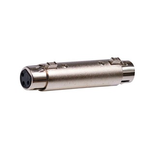 Xlr Female To Female Audio Adapter <b>3</b> <b>Pin</b> Zinc Alloy Connector For Audio Equipment - Product Image 4