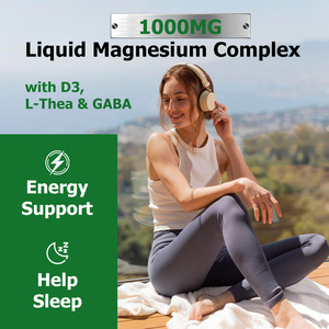 Gotas Líquidas de Glicinato de Magnesio de Marca Privada al por Mayor, 800 mg, Glicinato de Magnesio con Sabor Natural a Piña, Ayuda a Dormir - Product Image 6