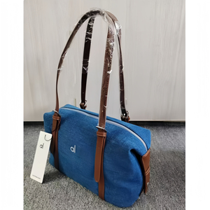 Borsa Casual da Donna <span class=keywords><strong>AIL</strong></span> Personalizzata dal Designer, Moda Estiva con Chiusura <span class=keywords><strong>a</strong></span> Cerniera, Grande Capacità, Borsa <span class=keywords><strong>a</strong></span> Spalla e Sottobraccio in Denim - Product Image 6