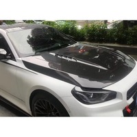 Capot en carbone sec préimprégné double couche pour BMW G87 M2 Coupé 2022-24, surface époxy hautement polie, installation par adhésion