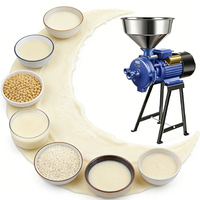 Moulin à grains humide et sec 2-en-1, moulin commercial, capacité 60 kg/h, 3500 W, 220 V, certifié CE