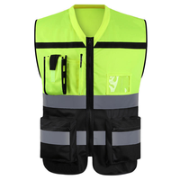 Gilet Riflettente ad Alta Visibilità per Abbigliamento