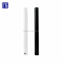 Tige de suspension universelle Guanghua pour ventilateur de plafond, tube métallique noir/blanc pour l'ajustement de la hauteur des ventilateurs et lampes