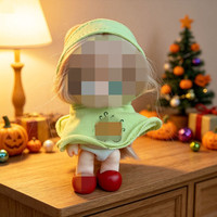 [Vêtements uniquement] Vêtements mignons pour figurine d'action de 10 cm, ensemble de vêtements pour poupée mignonne, cape d'Halloween.