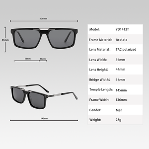 Chất lượng cao Acetate khung với titan chân kính quang học cho Kính mắt Vogue ánh sáng màu xanh Eyewear Kính đọc sách - Product Image 4