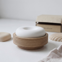 Diffuseur Minimaliste en Plâtre : Ensemble Esthétique en Céramique et Pierre de Gypse pour Huiles Essentielles – Désodorisant d'Ambiance pour Maison, Bureau, Cadeau