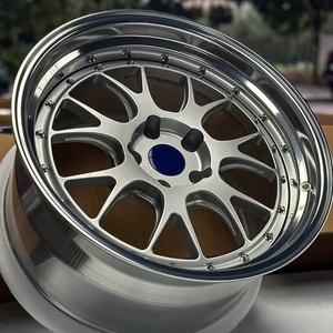 Juego de 2 Ruedas Forjadas de Aleación de Aluminio Personalizadas de 17 18 19 20 21 Pulgadas 5x100 5x108 5x112 5x114.3 5x115 5x120 5x127 <span class=keywords><strong>La</strong></span> Voiture Noire Rim - Product Image 6