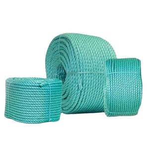 Cuerdas de Polipropileno Fibrilado Resistentes al Agua y a los Rayos UV, Color Verde Lona, Alta Resistencia, Embalaje Positivo - Product Image 2