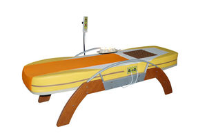 เตียงลูกกลิ้งหยกทั้งร่างกายหนัง PU แบบดั้งเดิมโต๊ะนวดสำหรับใช้ในสปาบำบัดความงาม - Product Image 4