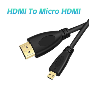 HDMI để micro HDMI cáp 3D 1080P Nam đến Nam HD để micro HD âm thanh video tốc độ cao máy ảnh kỹ thuật số điện thoại di động HD TV kết nối - Product Image 2