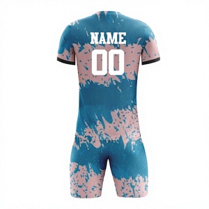 Maillot de football de sublimation personnalisé de haute qualité uniforme de joueur de football à séchage rapide avec impression de logo vêtements de sport en gros - Product Image 2
