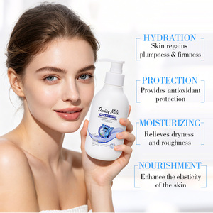 Lotion au <span class=keywords><strong>lait</strong></span> <span class=keywords><strong>d</strong></span>'ânesse biologique Nary Private Label, collagène nourrissant, hydratant, 250 ml, acide hyaluronique, logo personnalisé, soin de la peau - Product Image 5