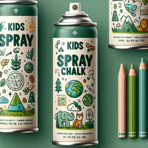 <span class=keywords><strong>Craie</strong></span> de pulvérisation pour enfants-Lavable et écologique - Product Image 2