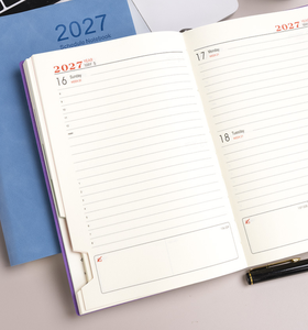 Carnet de notes 2027 en papier épais, très recommandé et très vendu, idéal pour le bureau et la planification quotidienne. - Product Image 6