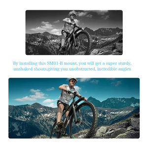Support panoramique invisible Daryoo pour moto et vélo, compatible avec GoPro <span class=keywords><strong>Max</strong></span>, Hero 10, Insta360 One et caméras d'action DJI - Accessoires - Product Image 5