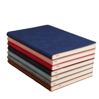 Carnet A5 en cuir PU souple avec boîte cadeau, carnet de notes, procès-verbaux de réunions d'affaires, bloc-notes, fournitures scolaires, LOGO personnalisable