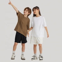 T-shirt pour enfants de 4 à 15 ans, tissu en coton doux, design personnalisé, t-shirt d'été 2025, vêtements pour enfants