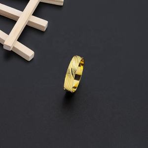 JXX Venta al por Mayor de Anillos de Latón con Baño de Oro de 24k, Diseño Simple, Joyería para Mujer, Anillos Indios al por Mayor, Anillo de Clase para Mujer - Product Image 4