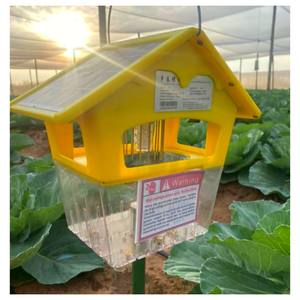 Trampa Eléctrica Solar UV para Insectos, Atrapa Moscas y Polillas, Control de Plagas para Jardín, Granja, Huerto e Invernadero - Product Image 2