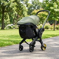 Sac de rangement compatible avec le siège auto pour bébé, sac organisateur en polyester résistant à l'eau et sac à dos portable pour les voyages de bébé