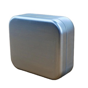 Emballage <span class=keywords><strong>en</strong></span> métal Boîte <span class=keywords><strong>en</strong></span> fer blanc Noir/Argent <span class=keywords><strong>Personnalisable</strong></span> Impression Stockage Bonbons Cigarette Cigare Tabac Boîte - Product Image 4