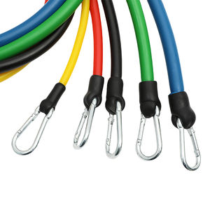 Ensemble d'accessoires de sport et de fitness 11 pièces, bandes de résistance en latex, sac de transport, musculation, entraînement de force - Product Image 3