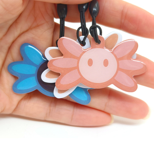 RZX özelleştirilmiş baskı 50*30mm programlanabilir 13.56mhz RFID NFC epoksi anahtar etiketleri akıllı kartlar - Product Image 4