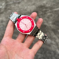 Correa de Reloj Integrada de Acero Inoxidable, Estilo Reloj de Bolsillo, Correa de Repuesto de Metal para Relojes AP