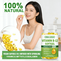 Capsules de thé vert naturel premium à faible teneur en sucre avec vitamine B12 - Soutien énergétique antioxydant et santé de la peau pour adultes