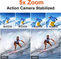 Caméras d'action 5K WiFi pour vélo, moto, sports extrêmes, vidéo sous-marine 30M, photographie professionnelle, caméra de vlogging pour casque