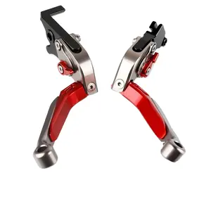 Knight Boutique Brake Clutch Lever Set for Yamaha X-MAX 125 Xmax 125/200/250/400 2016-2019 CNC Motorcycle Parts Foldable Brake C