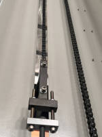 Sortie d'usine Type classique palan stores à enrouleur facile à utiliser pieds pédale contrôle corps en acier au carbone SERVO MOTEUR moteur composants de base du moteur