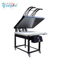 Presse à chaud à plat grand format Yinghe nouvelle génération 80*100cm (32*40 pouces) multifonction pour transfert textile et sublimation
