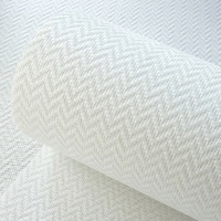 Papier peint tissé moderne décoratif, naturel, résistant à la moisissure, ignifuge, en fibre de verre, peignable, pour la décoration des murs intérieurs