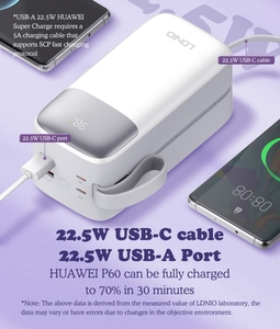 LDNIO PQ50 – Station d'alimentation extérieure 50000 mAh à chargement rapide, vente en gros, la meilleure et la moins chère - Product Image 5