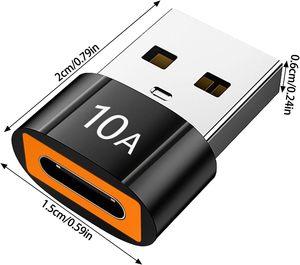 Hub USB 3.0 Tipo C OTG con Adattatore di Alimentazione e Connettore USB 3.0 Tipo A Maschio per Ricarica e Sincronizzazione Dati per Telefoni Cellulari con Uscita AC - Product Image 2