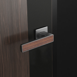 Zinklegierung 60mm Privatsphäre-Holztürgriffe Röhrenförmiger Riegel Schnellverschluss-Hebel Schwerlastgriff für Schlafzimmer-Innentür - Product Image 4