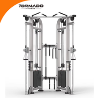 Estación de Gimnasio Multifuncional Comercial Tornado Fitness Steel Q235 con Sistema de Cables Cruzados, Selección de Carga con Pasadores, Garantía de 10 Años, para Fisicoculturismo TL1040