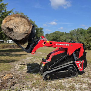 डेरेट v1000 उच्च गुणवत्ता वाले एपा यूरो 5 डीजल बंद सिस्टम नए छोटे मिनी स्किड स्टीड ट्रैक लोडर बिक्री के लिए - Product Image 1