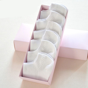Women's Solid Color Ankle <strong>Socks</strong> <strong>Multipack</strong> Customized Gift Box Set Warm Cotton Novelty Fuzzy Fun Sport Daily <strong>Socks</strong> - Product Image 4