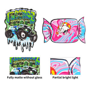 Boom Bubble 3,5g <span class=keywords><strong>Mylar</strong></span>-Beutel High Limit Matt Geruchsdicht Doypack Kindersicher Wiederverschließbar Reißverschluss Gestanzte <span class=keywords><strong>Mylar</strong></span>-Beutel - Product Image 5