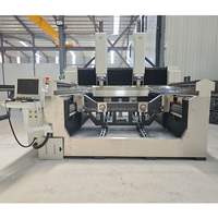 Routeur CNC rotatif à 4 axes JK-1020, broche 7,5 kW, diamètre rotatif 1000 mm, AC380V, sculpture 3D