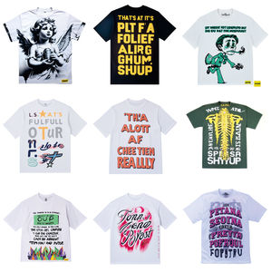 เสื้อยืดแขนสั้นผู้ชาย ผ้าเจอร์ซีย์คอตตอน 100% น้ำหนัก 250 กรัม ทรงปกติ ระบายอากาศได้ดี แห้งเร็ว ไม่ยับ เป็นมิตรกับสิ่งแวดล้อม สไตล์สตรีทแวร์ แบบดรอปชิป - Product Image 1