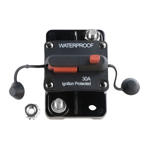 25-200A voiture <span class=keywords><strong>Auto</strong></span> Audio Marine RV bateau moteur DC batterie protection contre les surcharges porte-fusible disjoncteur interrupteur avec réinitialisation manuelle - Product Image 5