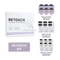 Kit de capsules de dosette d'oxygène Glowskin O Pods faciaux Revive Glam Hydrate Detox Kits Capsule Gel pour Co2 Bubble Machine