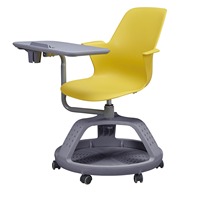 Chaise de formation de nœud d'étudiant de bureau d'école de salle de réunion de conférence de meubles commerciaux avec le bloc-notes de table d'écriture