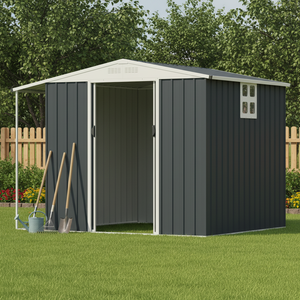 Abri de rangement <span class=keywords><strong>pour</strong></span> vélos EG0806, abri <span class=keywords><strong>pour</strong></span> chevaux, <span class=keywords><strong>petit</strong></span> abri extérieur - Product Image 2