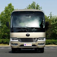 Bus électrique de luxe Yu-tong T7, 19 places, recharge rapide, pour le tourisme et les longs trajets