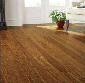 Revêtement de sol en <span class=keywords><strong>bambou</strong></span> tissé à brins carbonisés respectueux de l'environnement Utilisation en intérieur Colle étanche Charbon de bois teinté Bon <span class=keywords><strong>prix</strong></span> <span class=keywords><strong>Moso</strong></span> Bamboo - Product Image 3