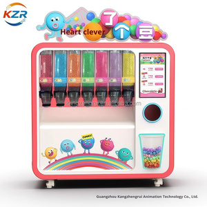 Máquina Expendedora Inteligente de Dulces y Chocolates, Autoservicio Comercial con Código QR, Máquina de Dulces de Colores Alegres - Product Image 4